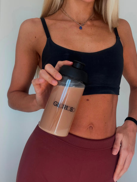 Batido proteina vegana chocolate