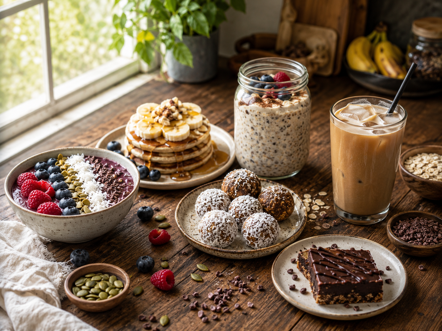 Recetas con proteína vegana en polvo desayunos snacks y postres - Glorioso