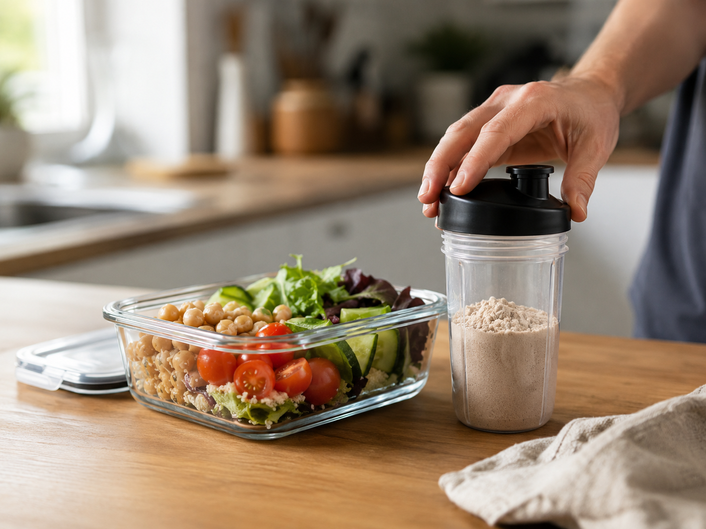 Proteína vegana para adelgazar cómo usarla bien - Glorioso