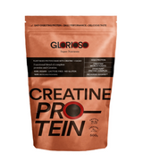 Creatine Protein Cacao de Glorioso, proteína vegana con creatina y sabor cacao.