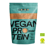 Bolsa de proteína vegana neutra 600g, orgánica, alto contenido en proteína y certificación vegana