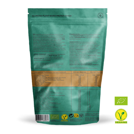 Proteína Vegana Neutra Glorioso Super Nutrients Bio 400g