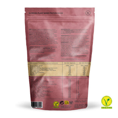 Proteína Vegana Vainilla Glorioso Super Nutrients 400g