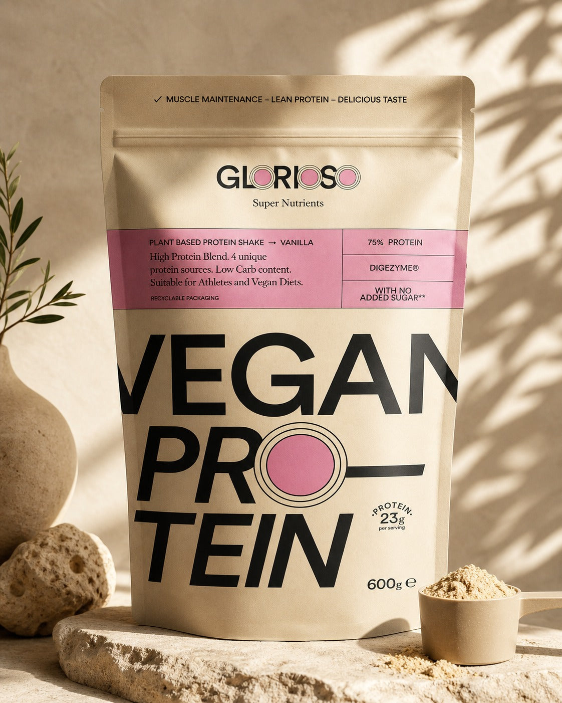 Vegan Protein Vanilla 600g